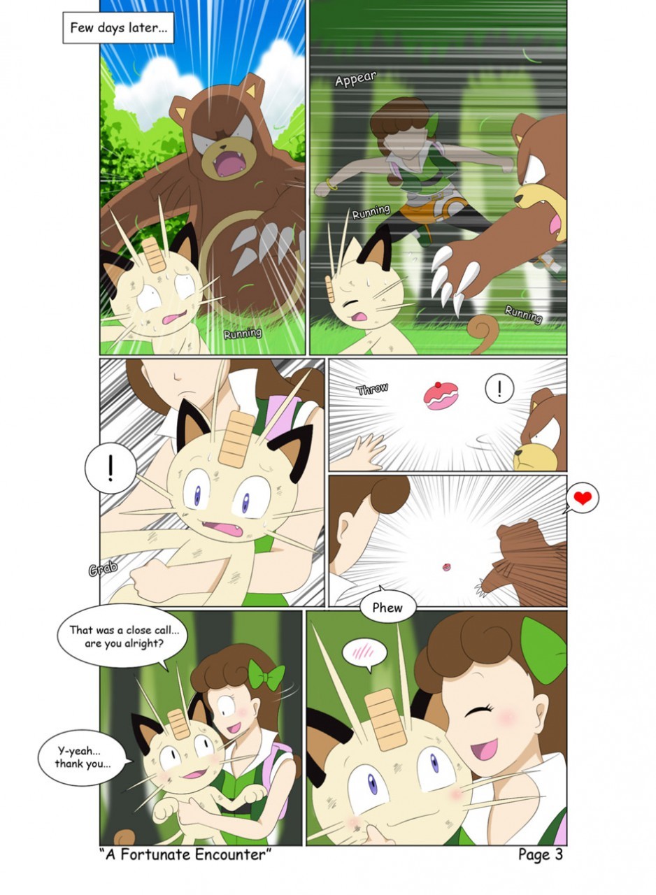 A Fortunate Encounter porn comic picture 3