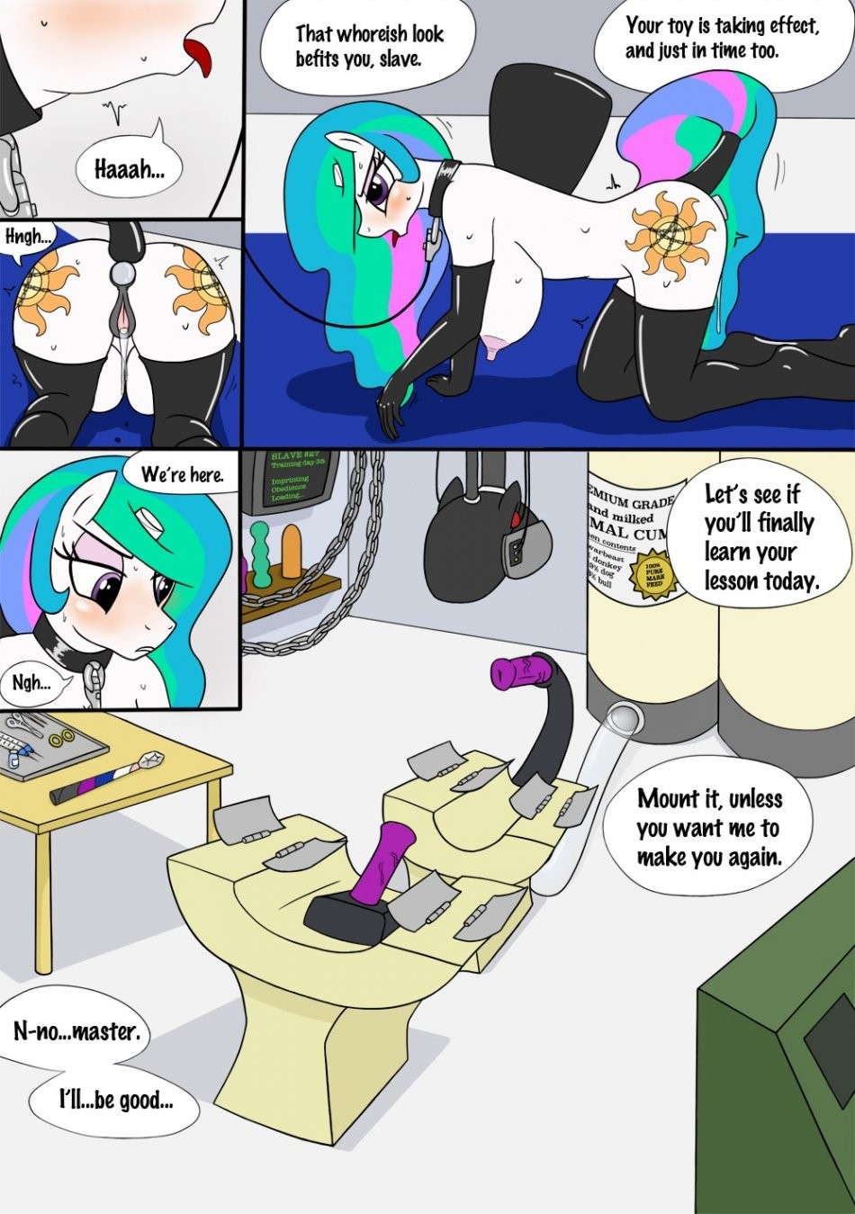 Breaking of the Sun - The Teacher's Pet porn comic picture 5