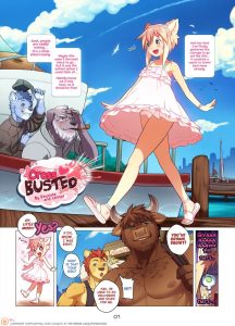 Cross Busted porn comic picture 1