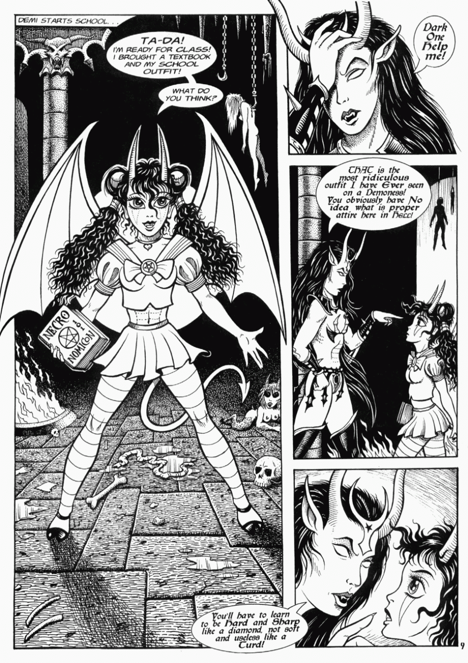 Demi the Demoness Hardcore porn comic picture 11