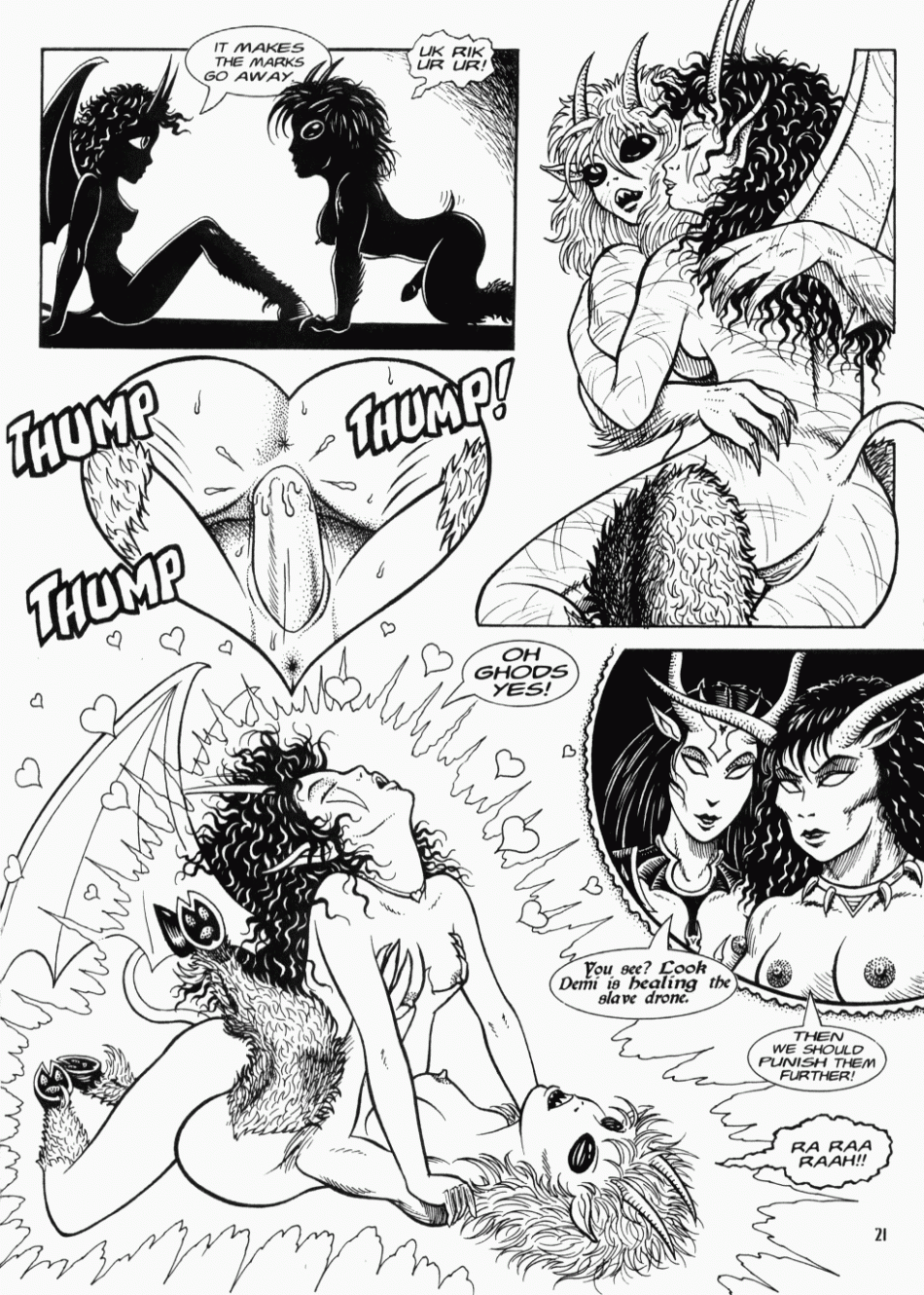 Demi the Demoness Hardcore porn comic picture 23