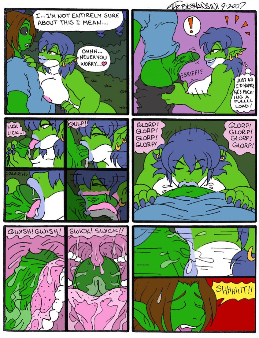 Demona & Ludoc porn comic picture 6