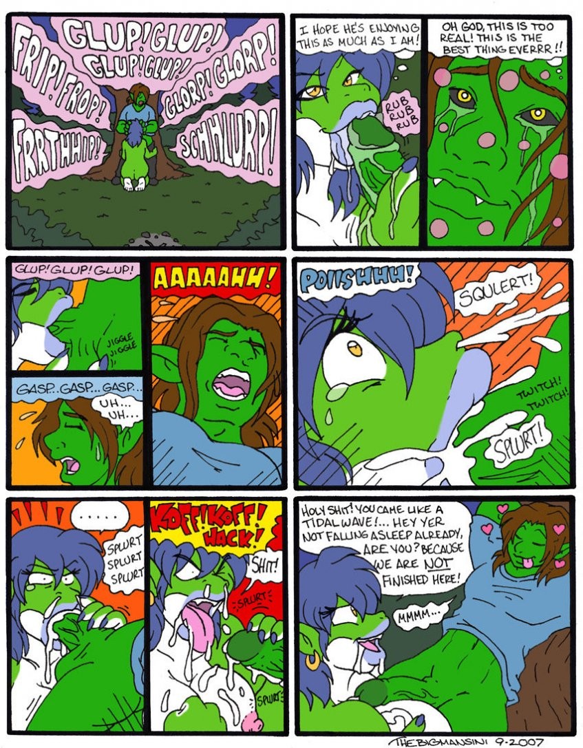 Demona & Ludoc porn comic picture 7