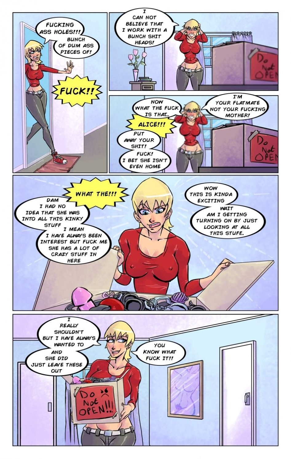 Fetishists porn comic picture 2