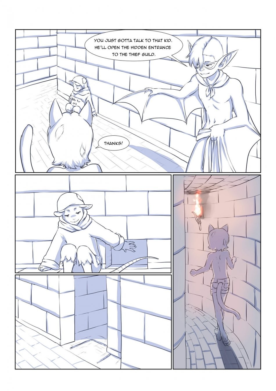 Furry Fantasy XIV porn comic picture 18