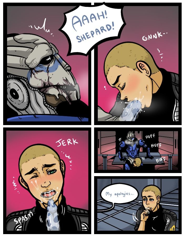 Garrus' Console porn comic picture 2