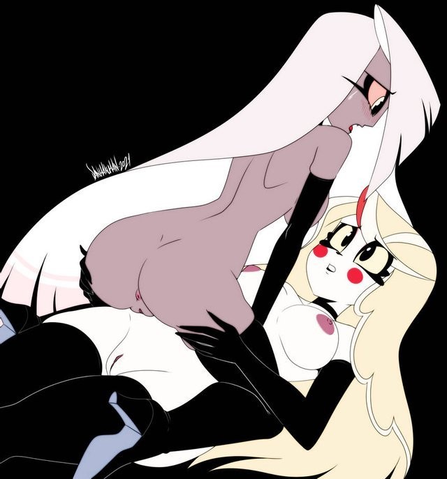 Hazbin Hotel yuri porn comic picture 2