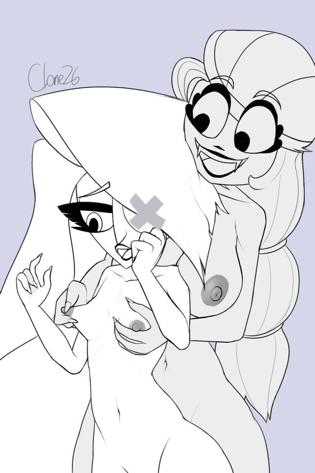 Hazbin Hotel yuri porn comic picture 81