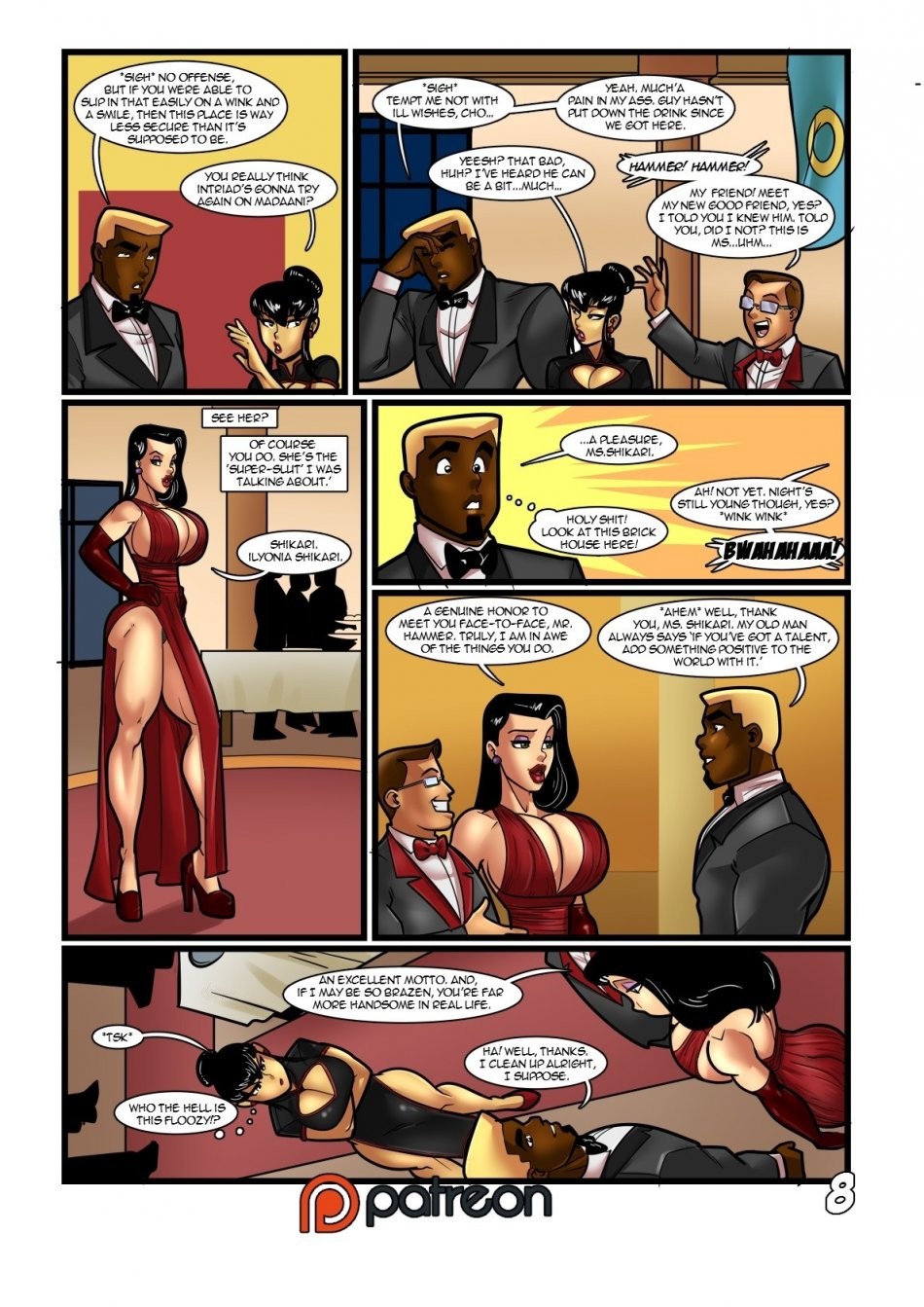 Hero Tales: Legs To Kill porn comic picture 9