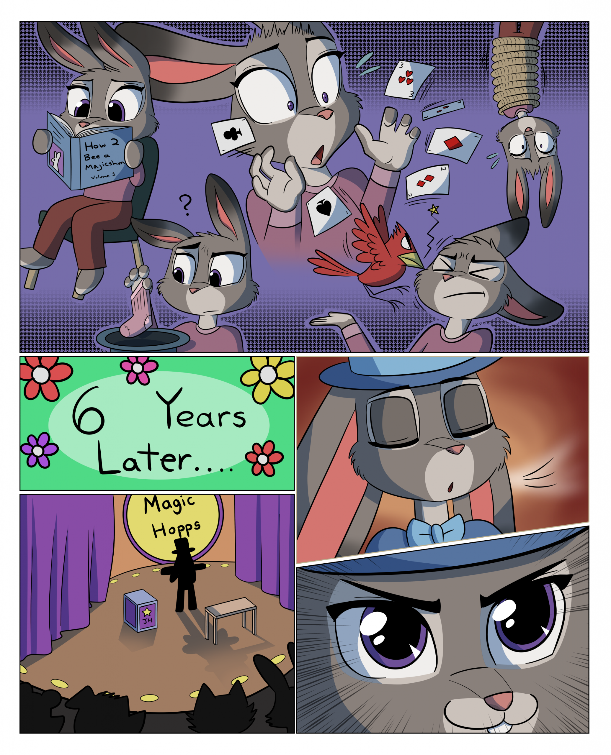 Judy Hopps and the Magician's Bind porn comic picture 3