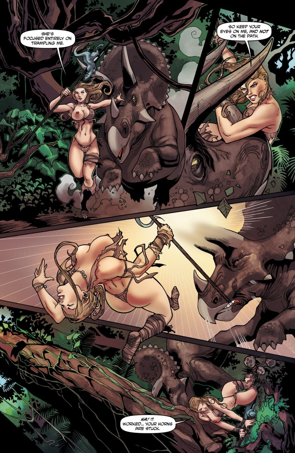 Jungle Fantasy - Ivory porn comic picture 27