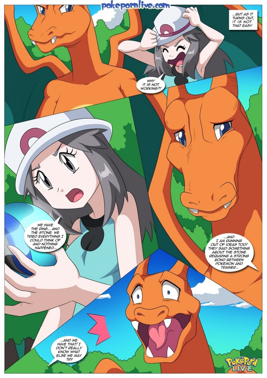 Mega Evolution Leaf's Journey To Kalos porn comic picture 3