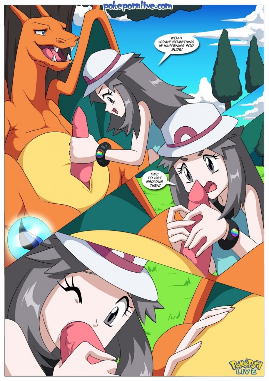 Mega Evolution Leaf's Journey To Kalos porn comic picture 5