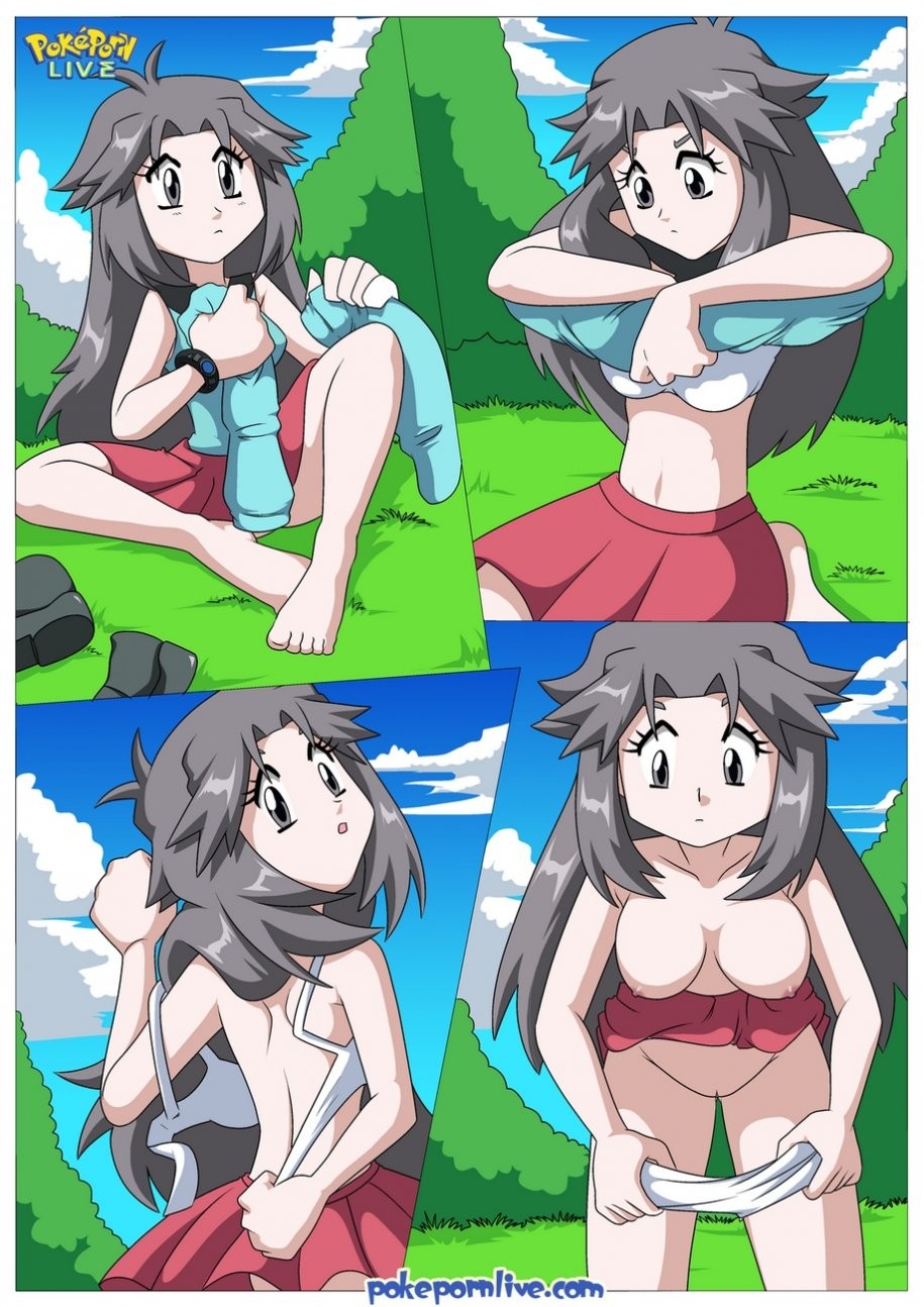 Mega Evolution Leaf's Journey To Kalos porn comic picture 8