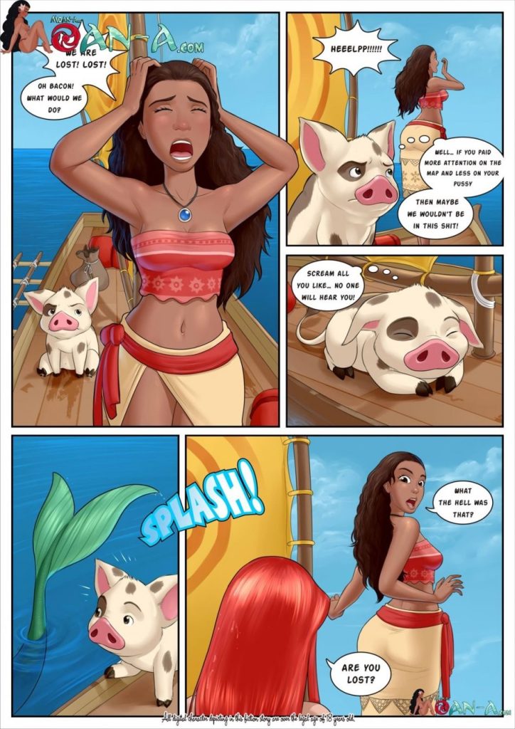 Moan-a-Moan Island 3 porn comic picture 1