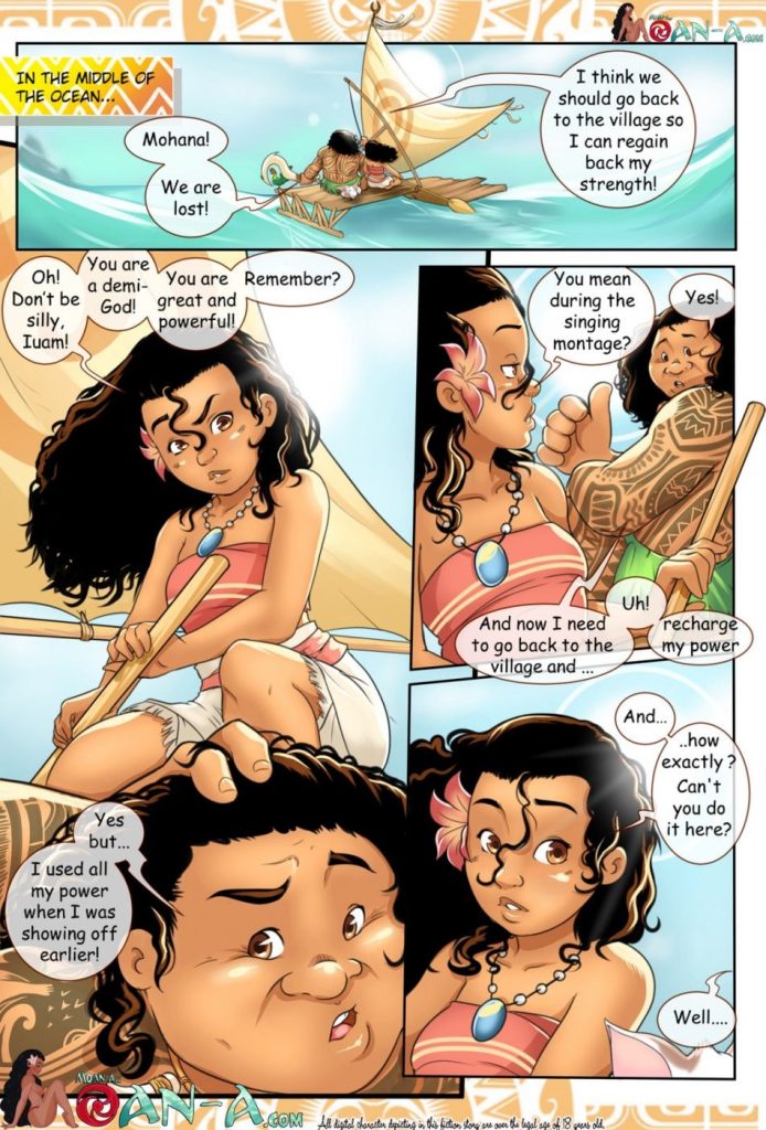 Moana Lost porn comic picture 1