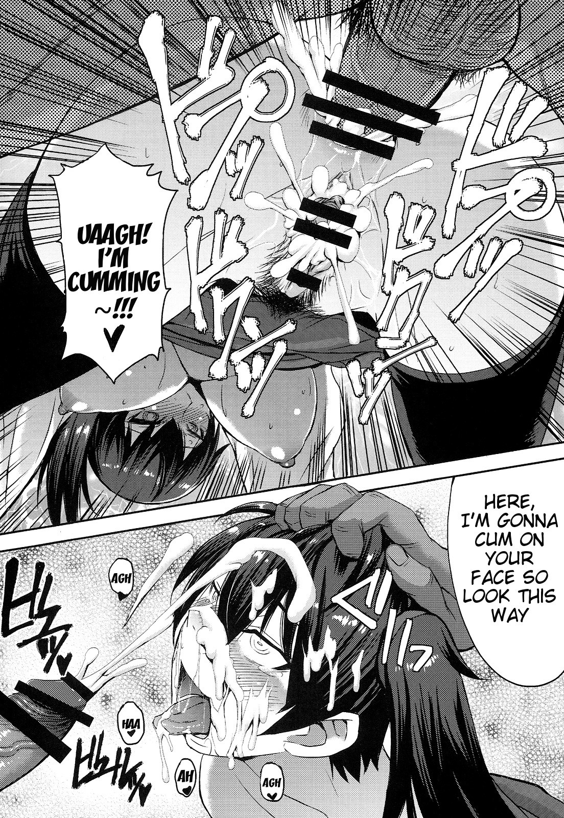 Modaeru Kaga Kaga in Agony hentai manga picture 26