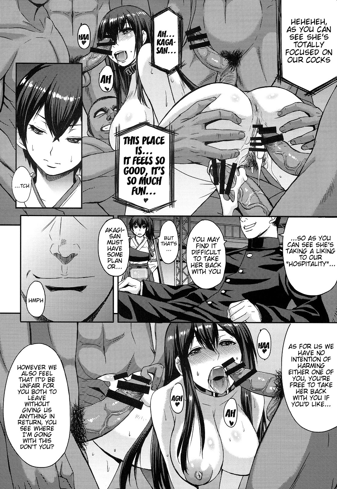 Modaeru Kaga Kaga in Agony hentai manga picture 6