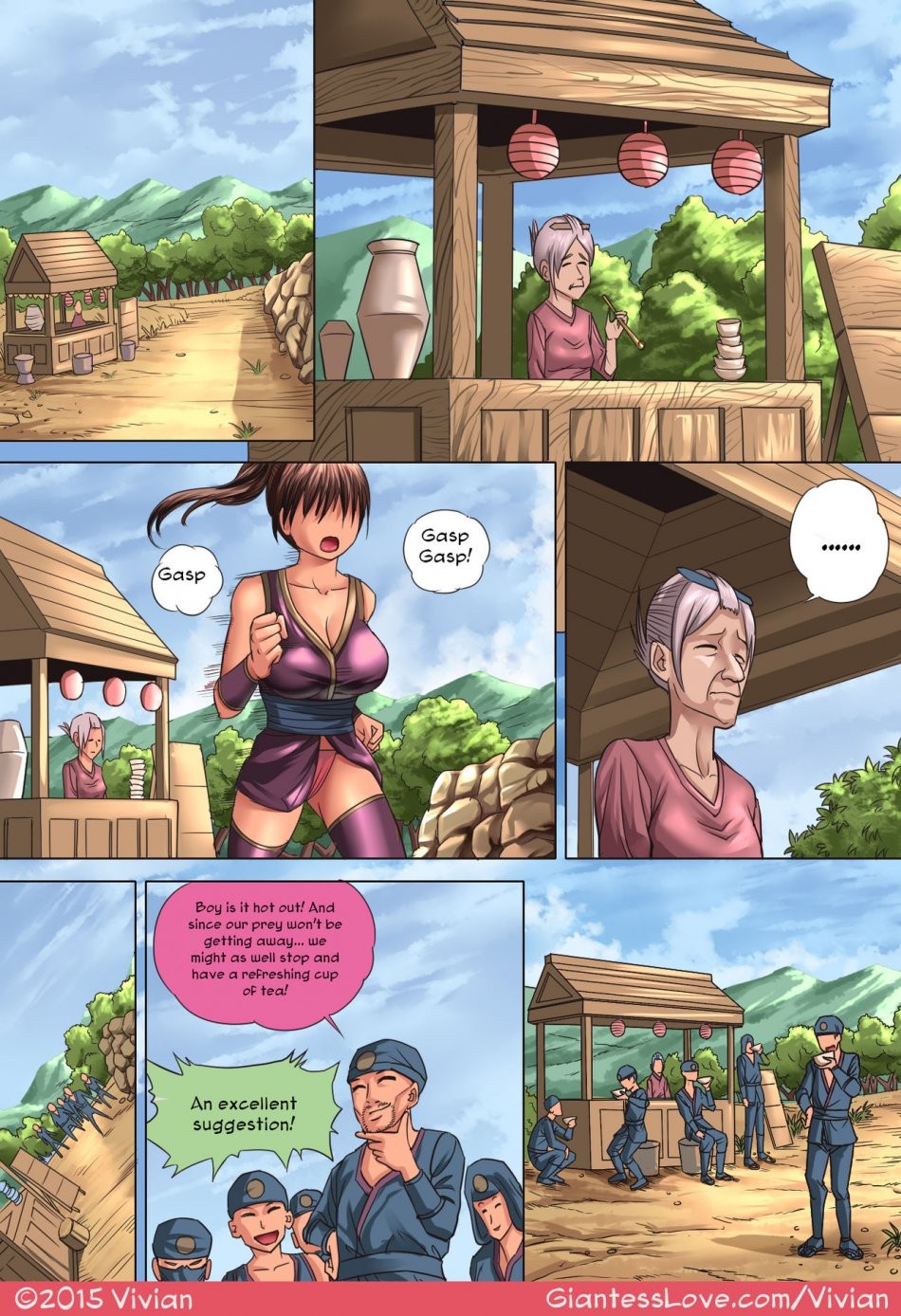 Ninja porn comic picture 3