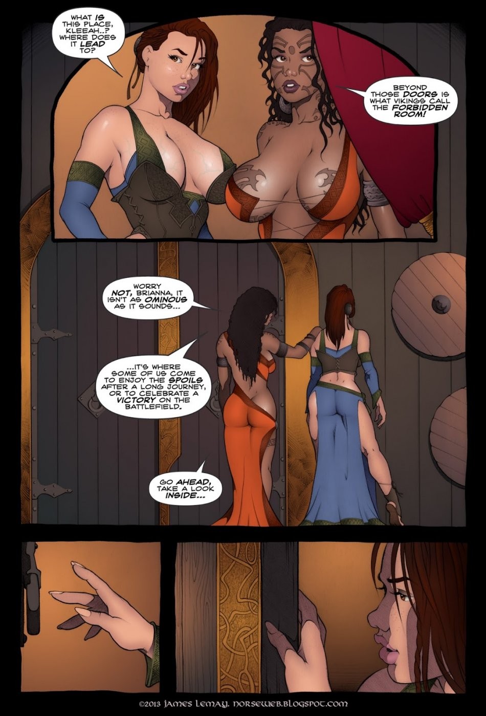 Norse: Dawn of The Shield Maiden 3 porn comic picture 18