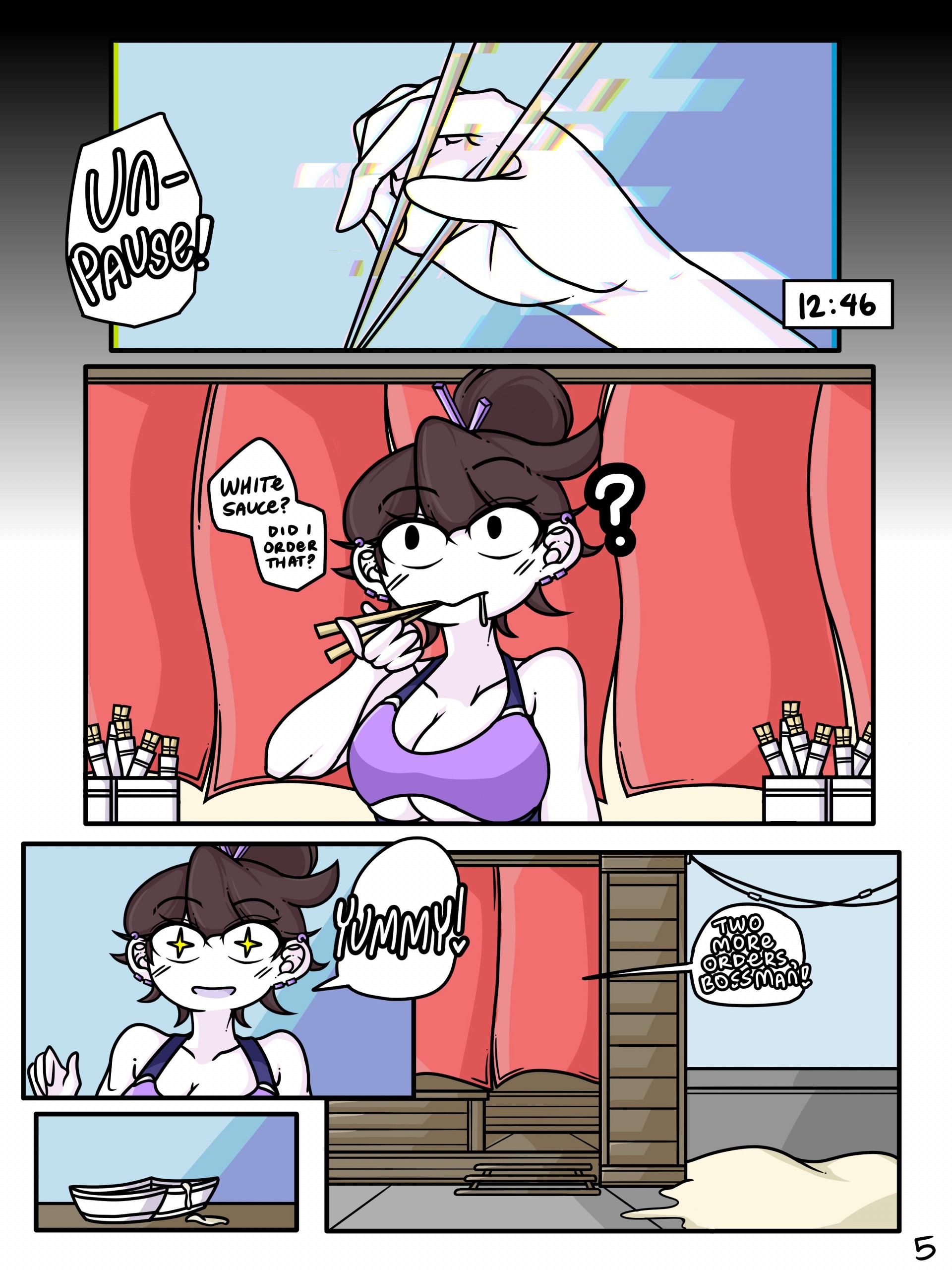 Pause! Animator Resort! porn comic picture 6