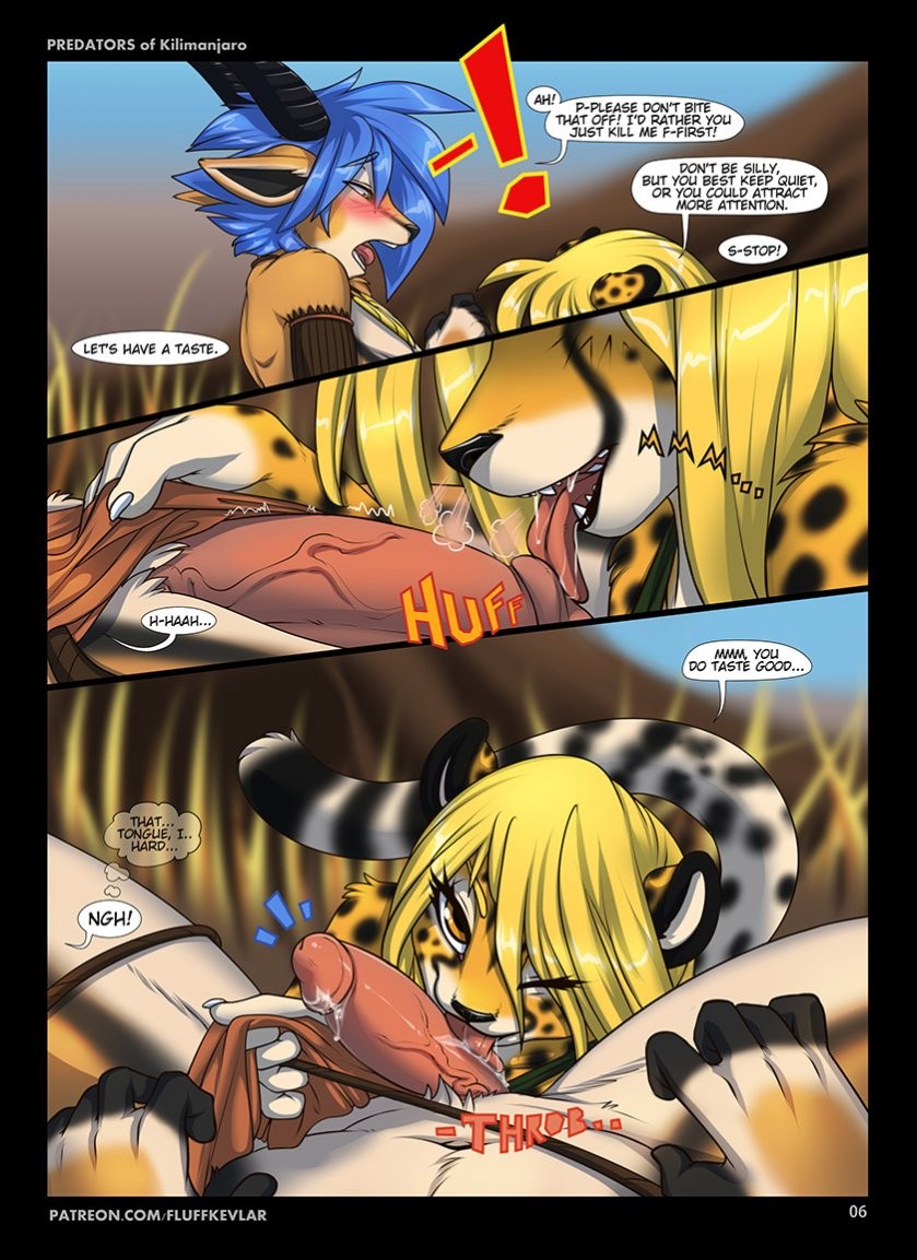 Predators of Kilimanjaro porn comic picture 6