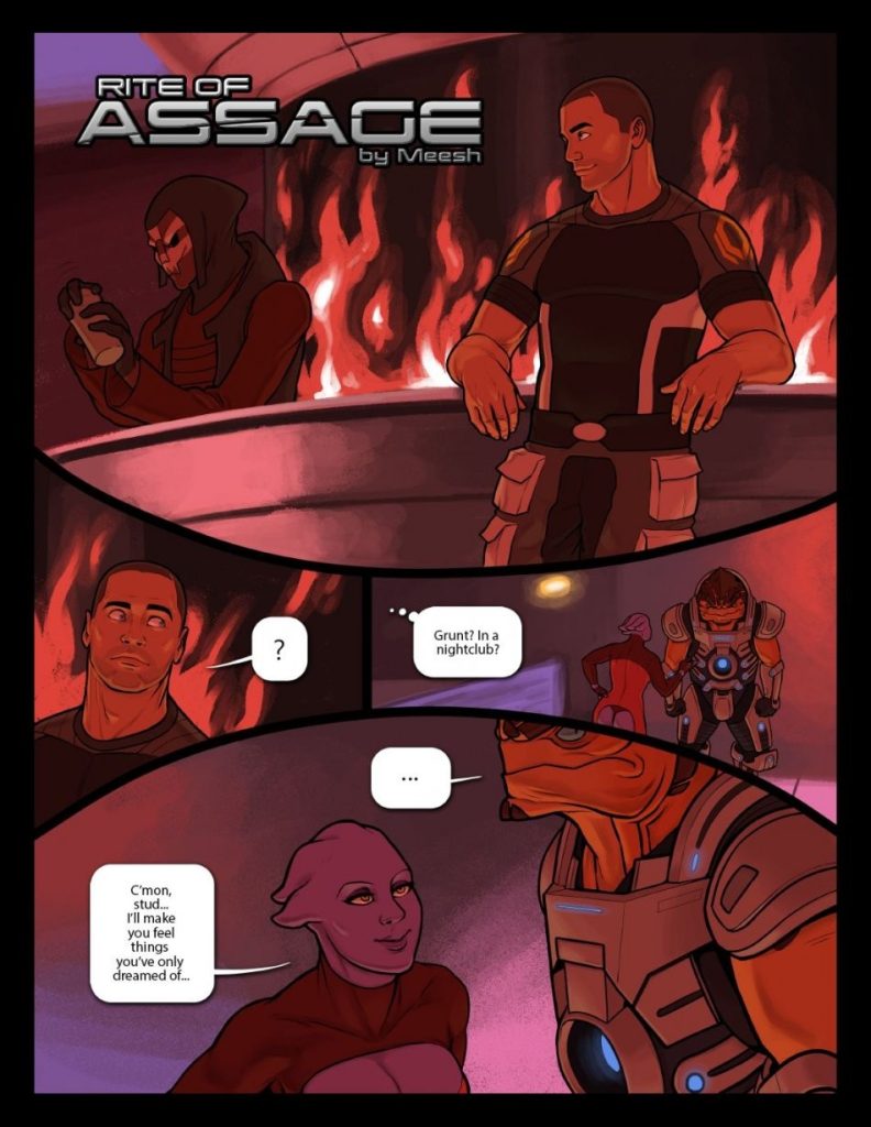 RITE OF ASSAGE porn comic picture 1