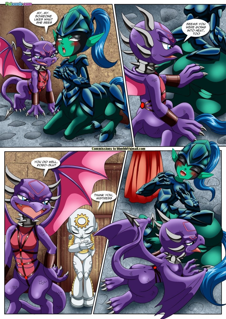 Skylanders Sex Squad 2 porn comic picture 22