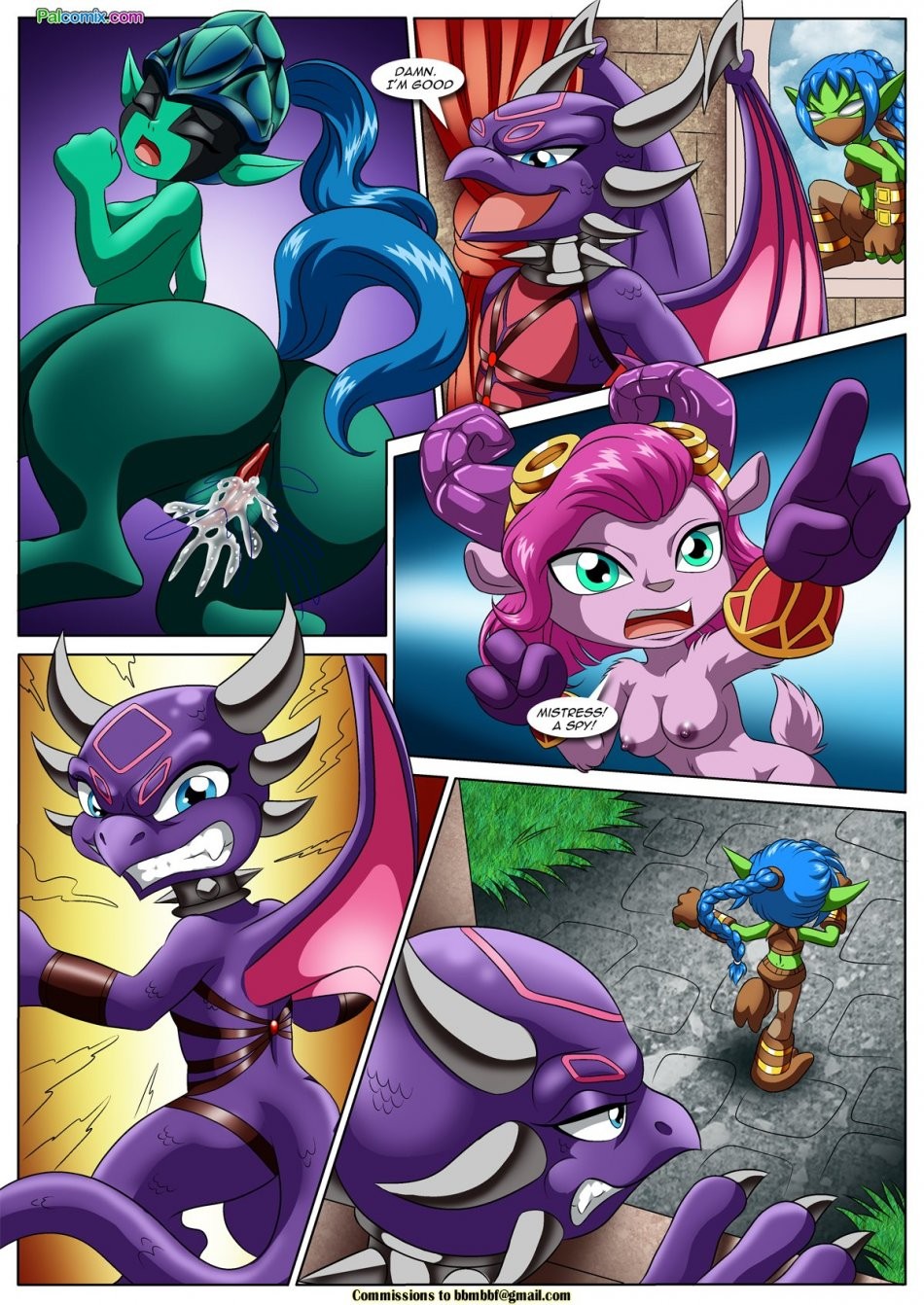 Skylanders Sex Squad 2 porn comic picture 25