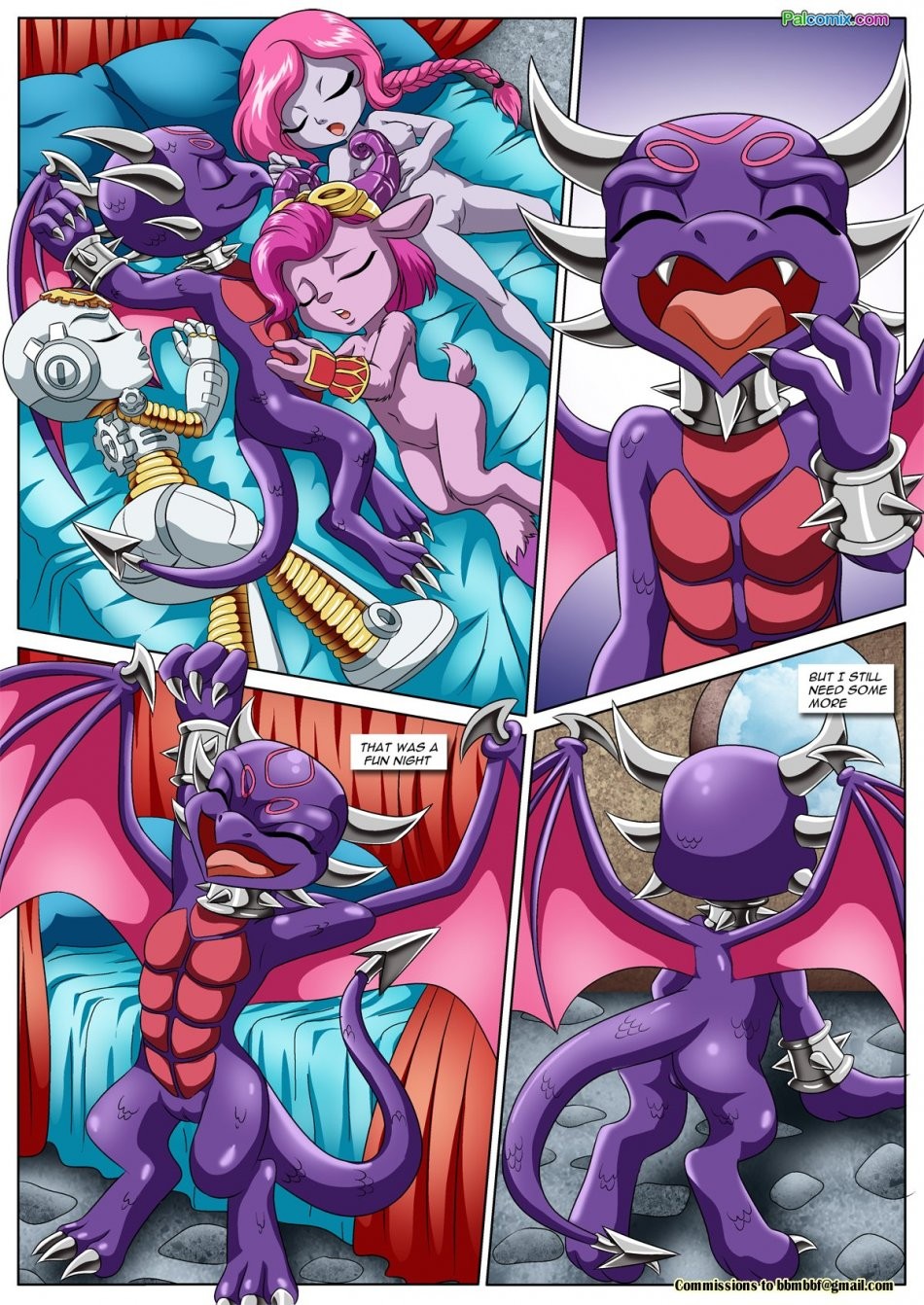 Skylanders Sex Squad 2 porn comic picture 3