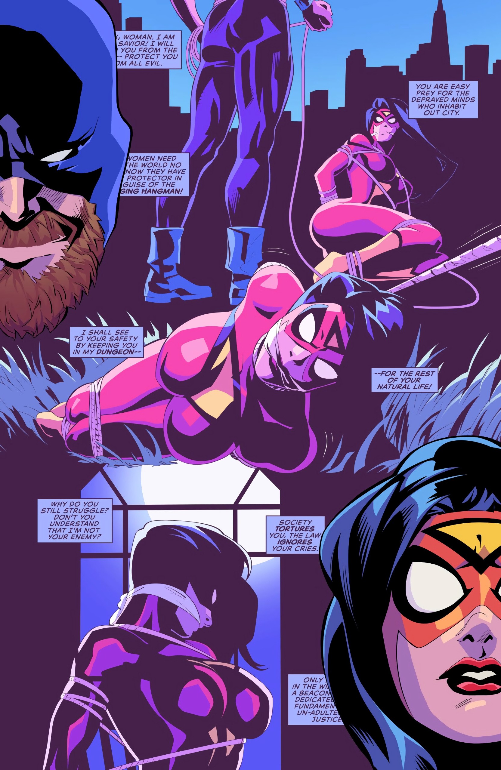 Spider-Woman Return of Hangman 1 porn comic picture 16