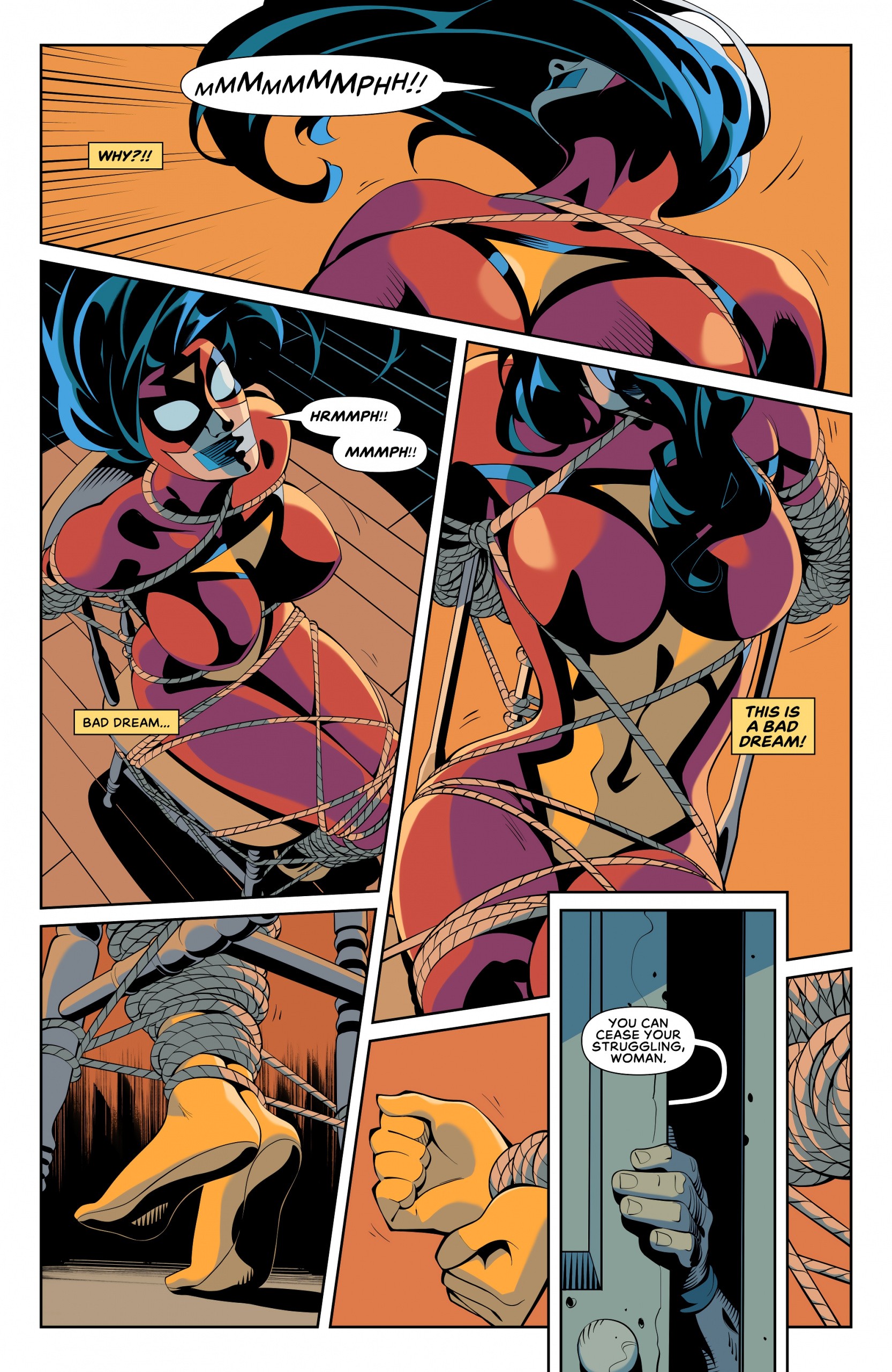 Spider-Woman Return of Hangman 1 porn comic picture 32