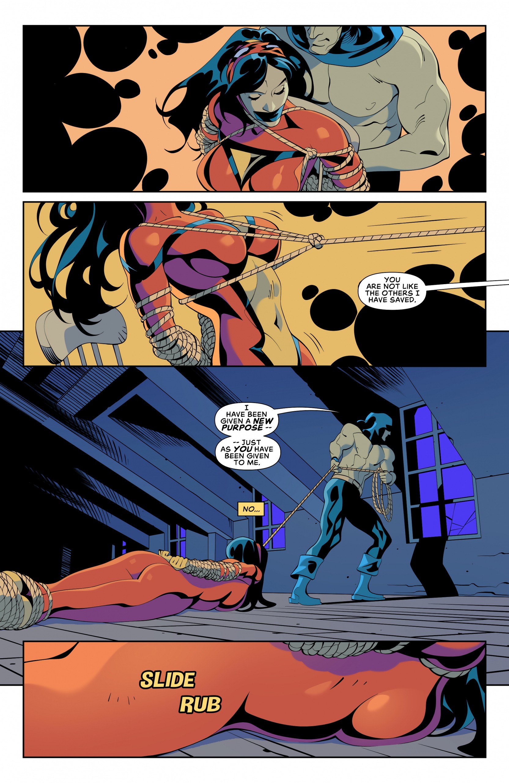 Spider-Woman Return of Hangman 1 porn comic picture 34