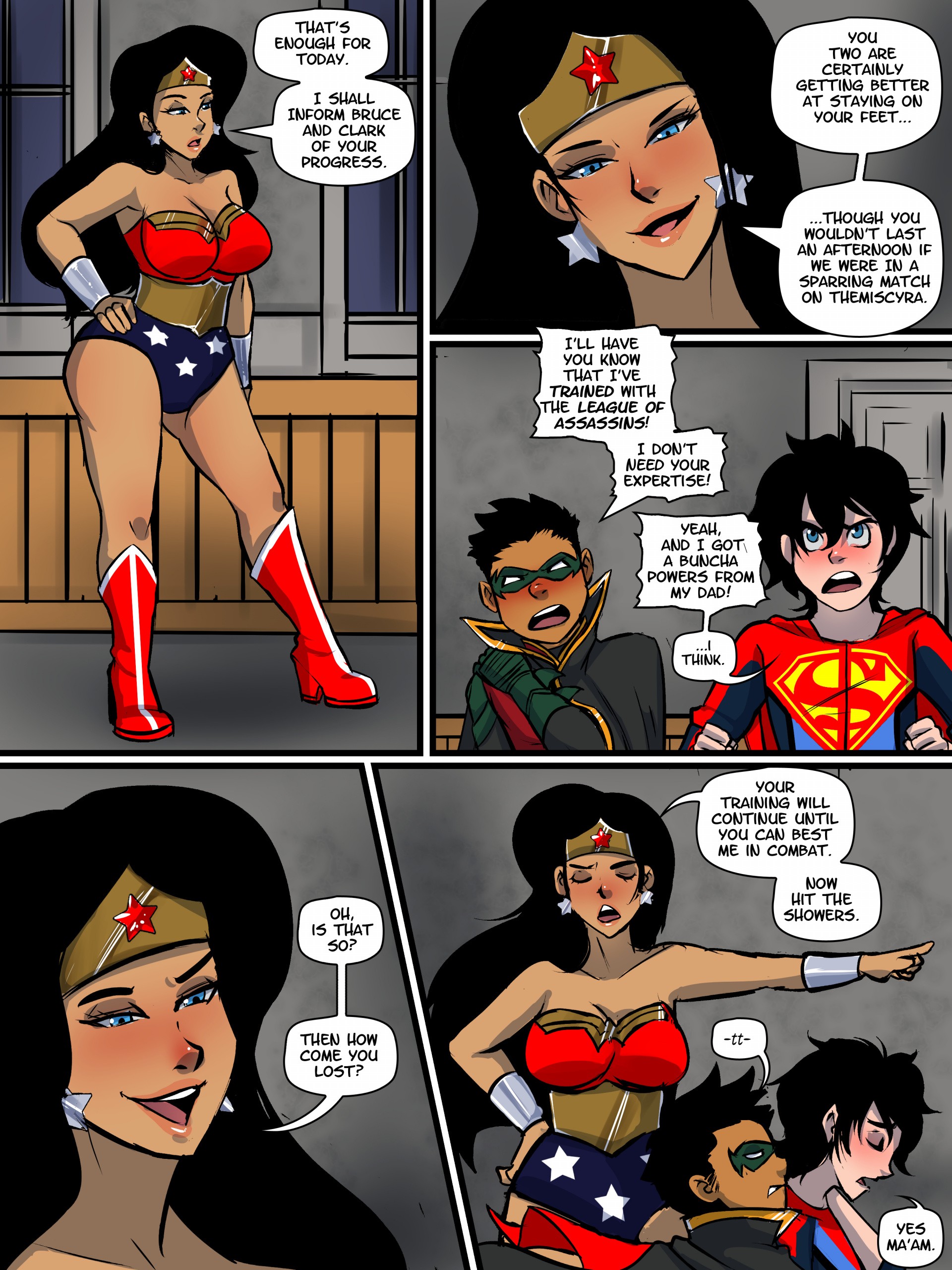 Super Sons 2 porn comic picture 6