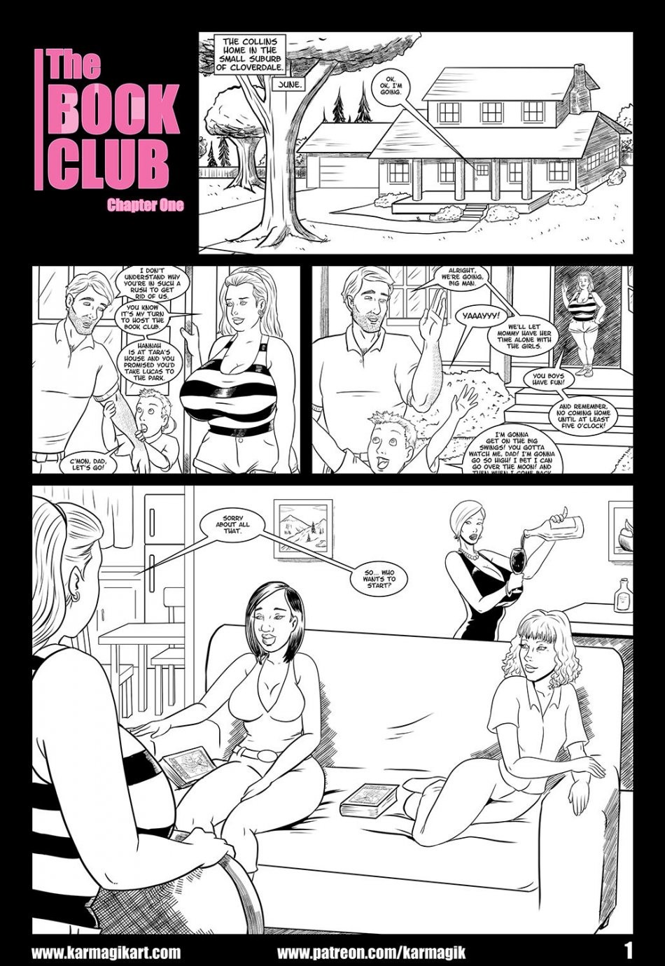 The Book Club porn comic picture 5