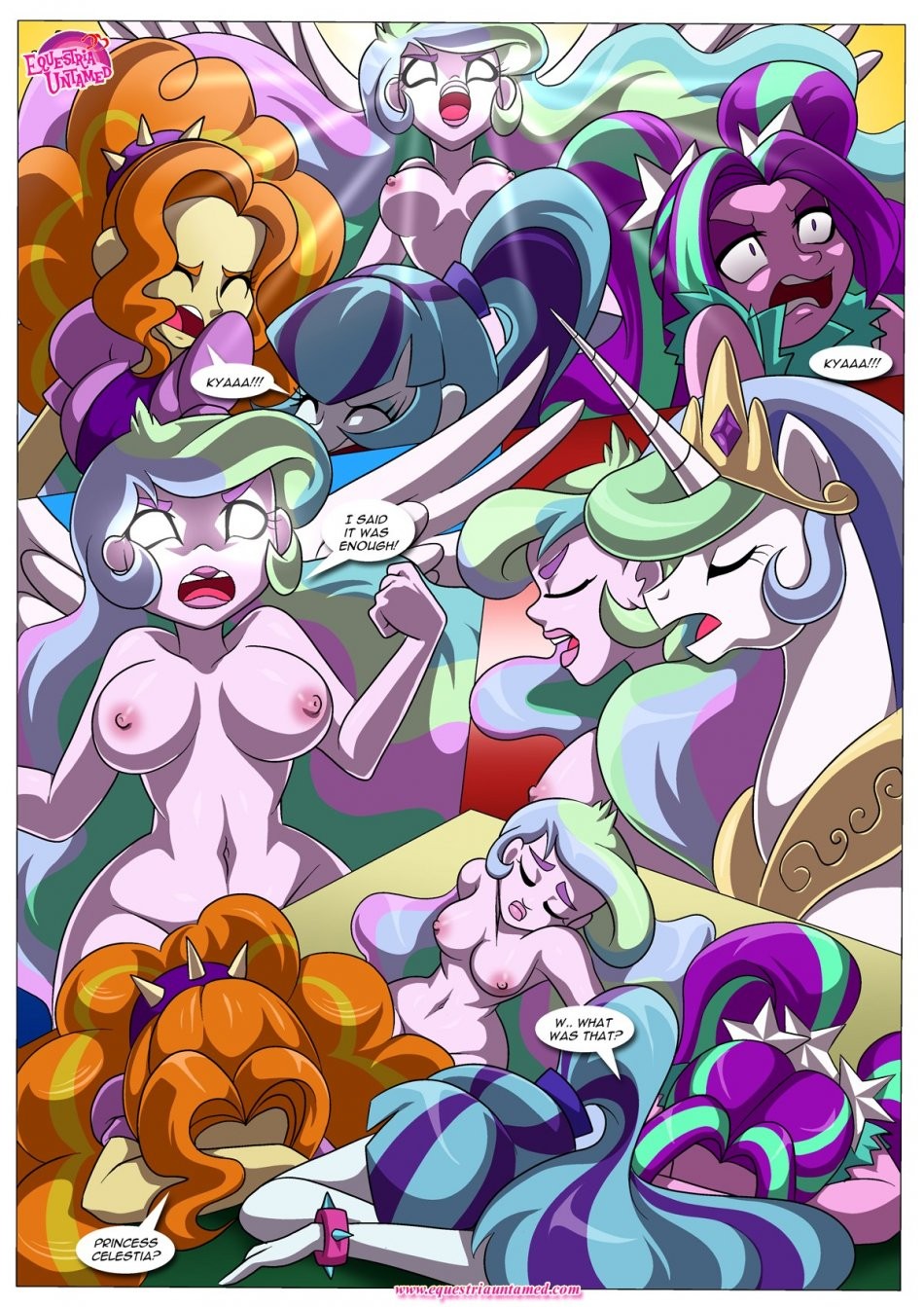 The Dazzlings Revenge porn comic picture 15