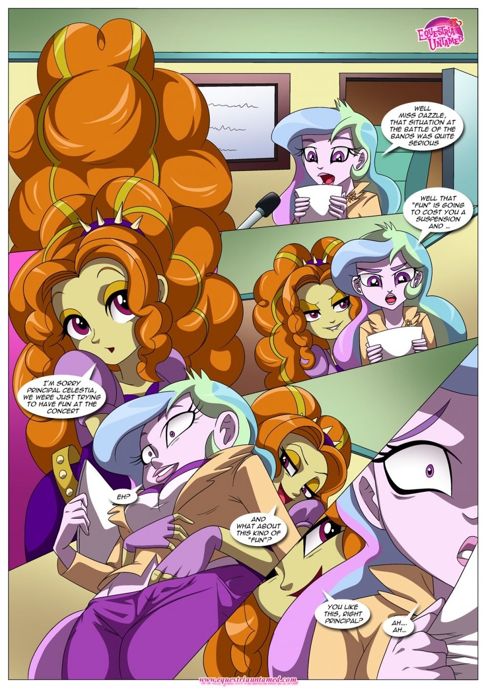 The Dazzlings Revenge porn comic picture 6