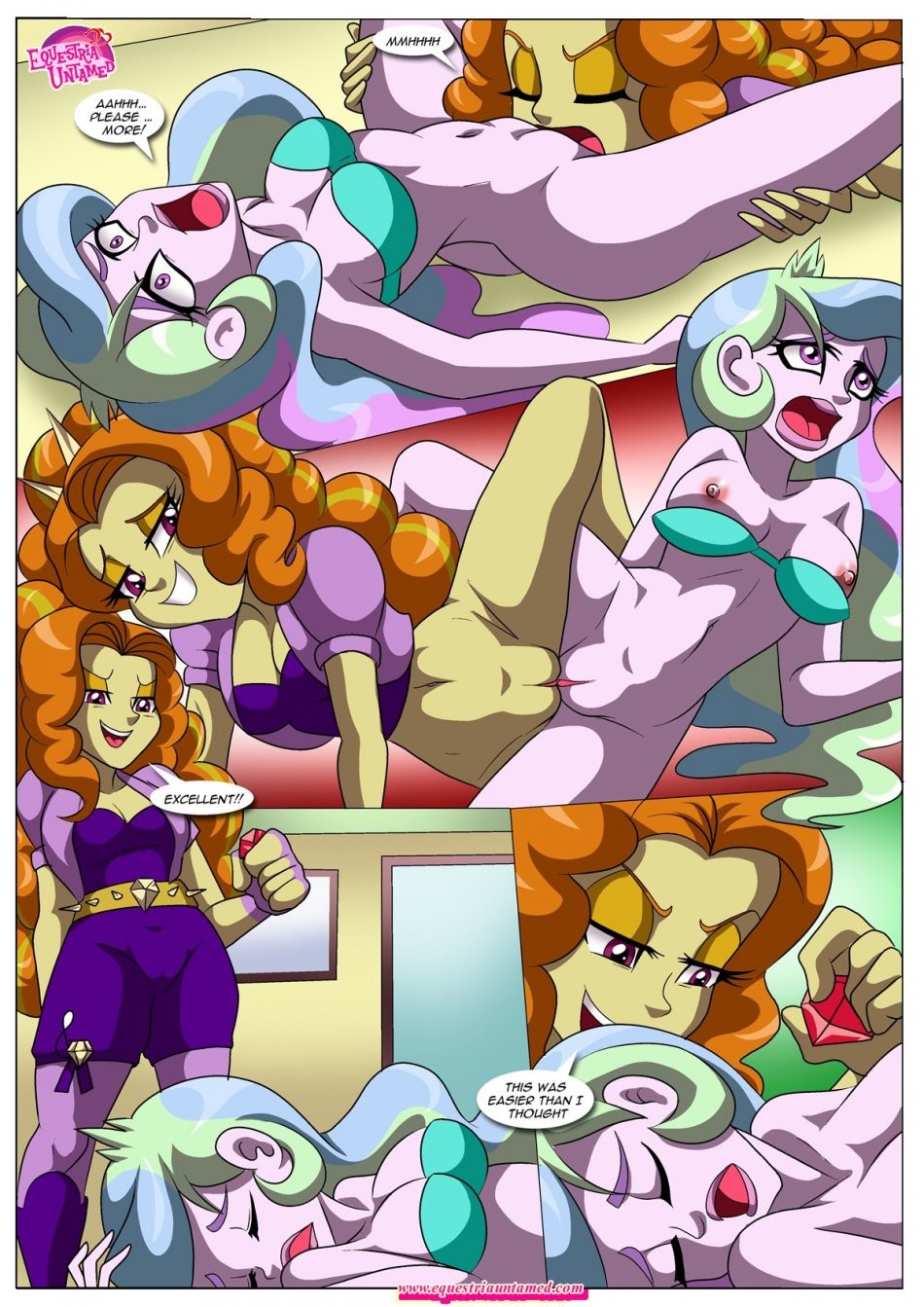 The Dazzlings Revenge porn comic picture 7