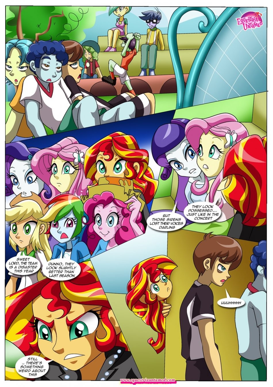 The Dazzlings Revenge porn comic picture 8