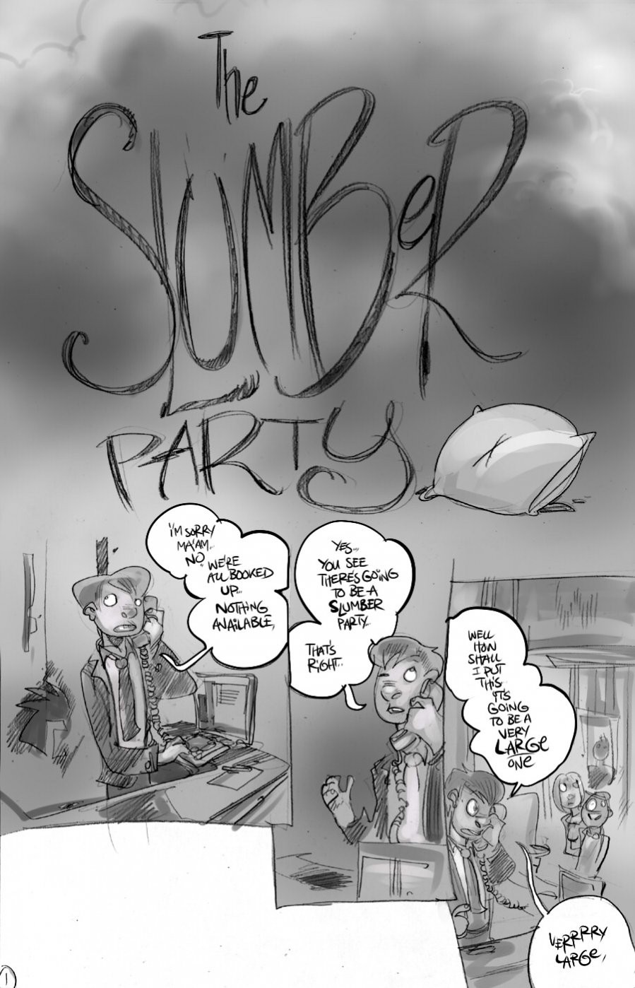 The Slumber Party (Ongoing) porn comic picture 1