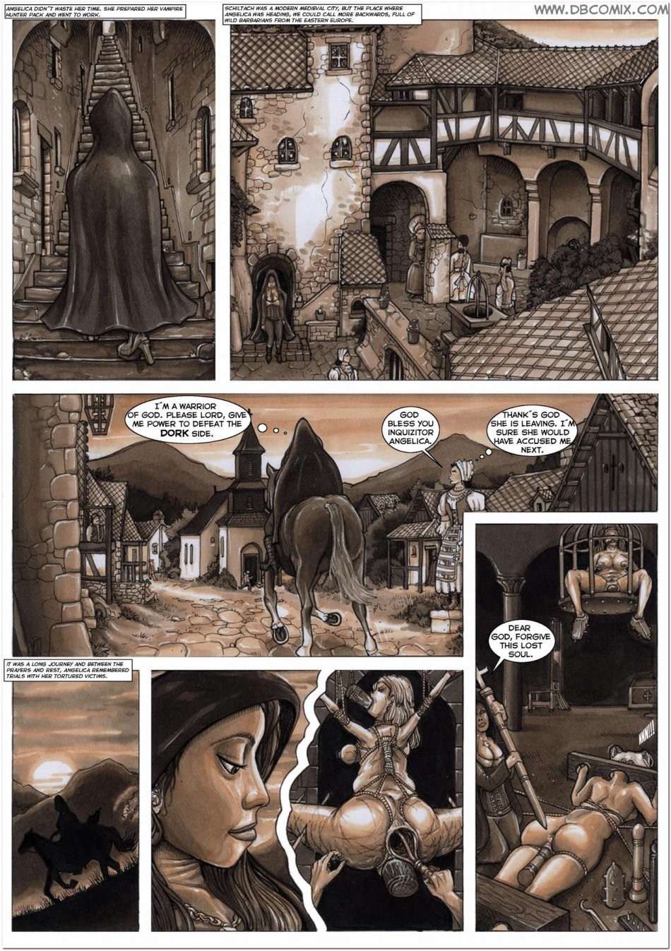 The Vampire Huntress porn comic picture 4