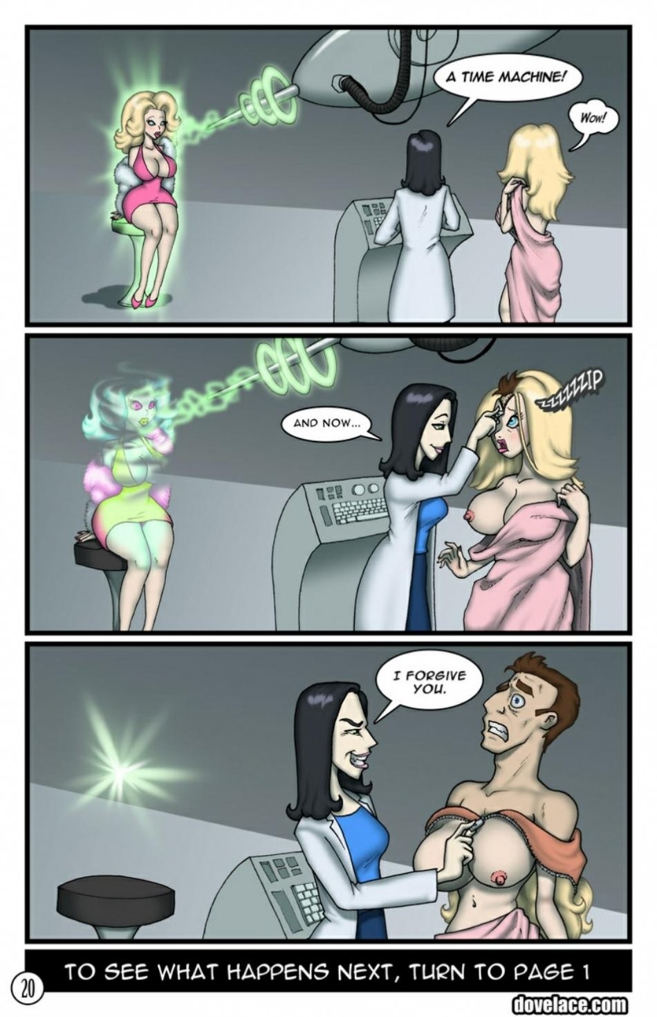 Time Bimbo porn comic picture 21