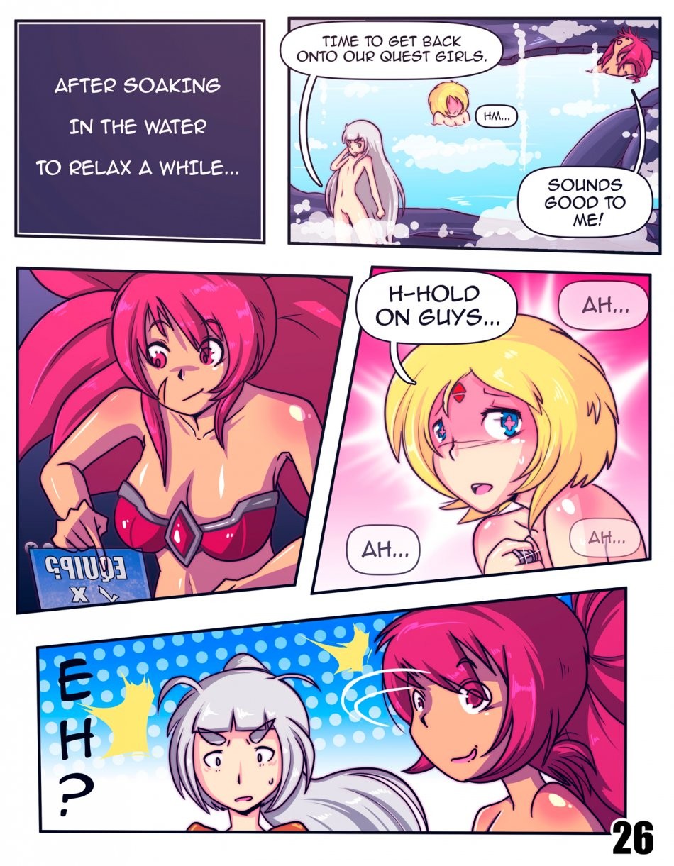 Treasure Hunters and the Ring of Arousal porn comic picture 28