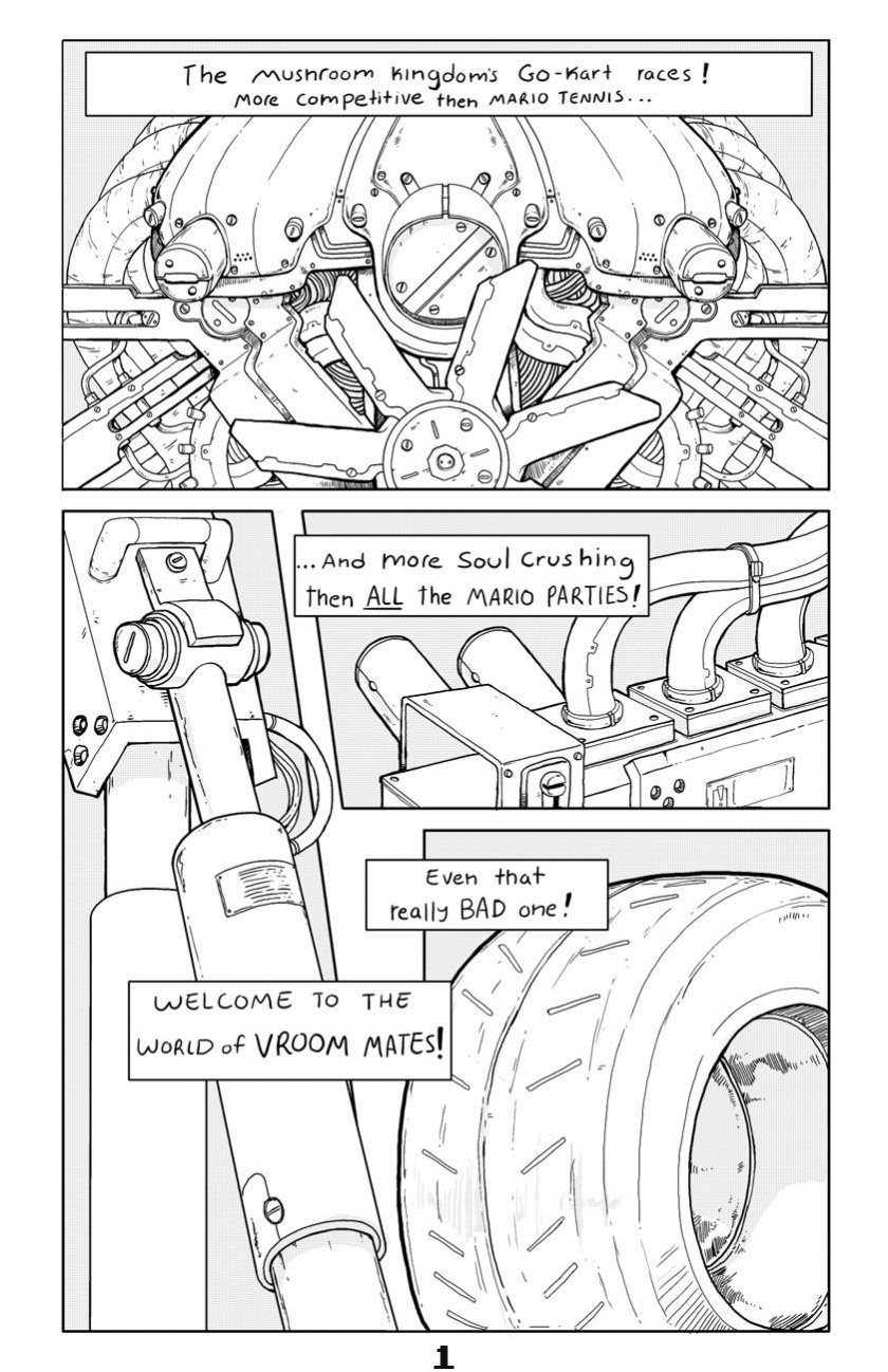 Vroom Mates porn comic picture 2