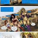 9 Superheroines Vs Warlord porn comic picture 1