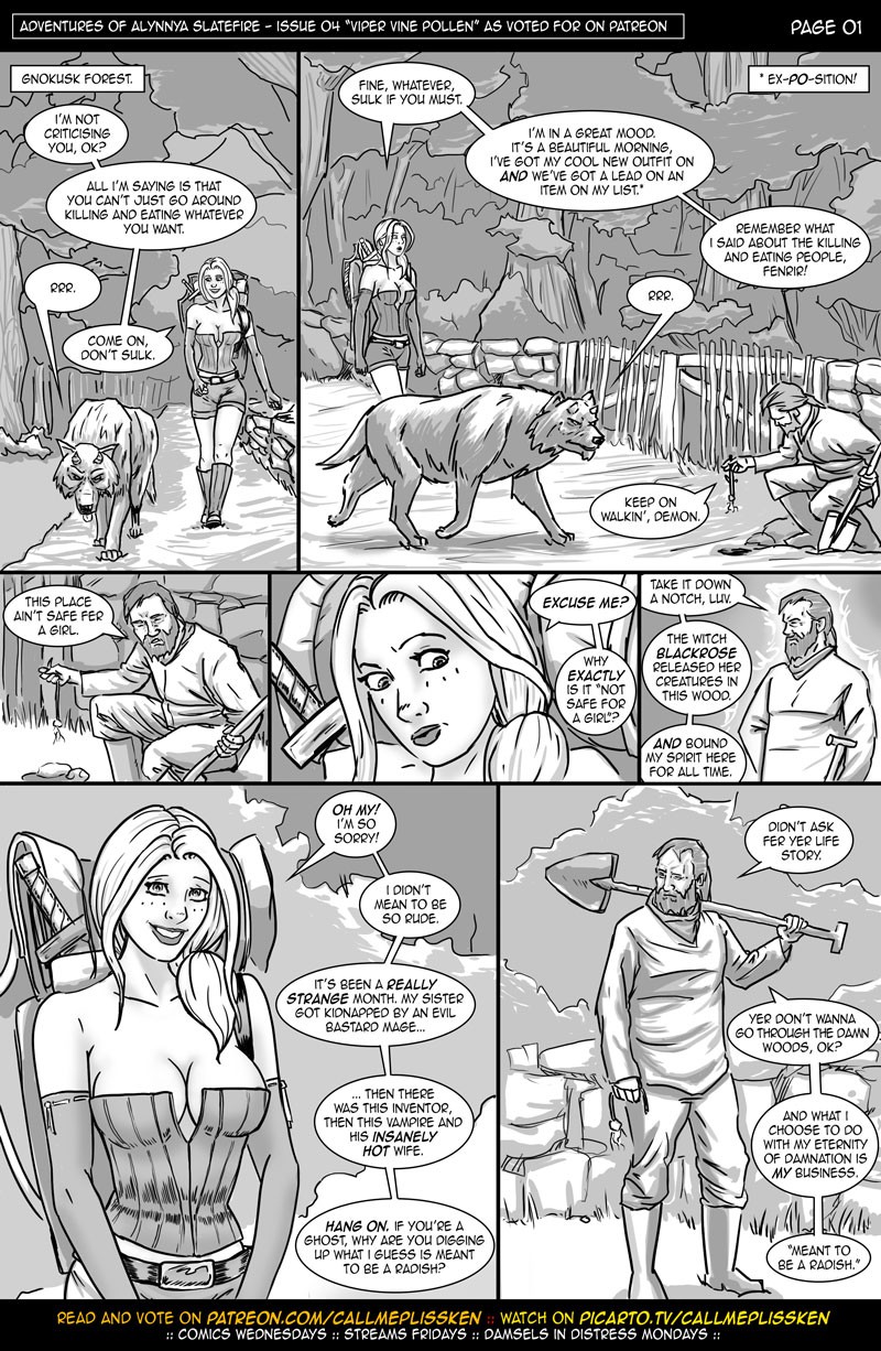 Adventures of Alynnya Slatefire 4 porn comic picture 2