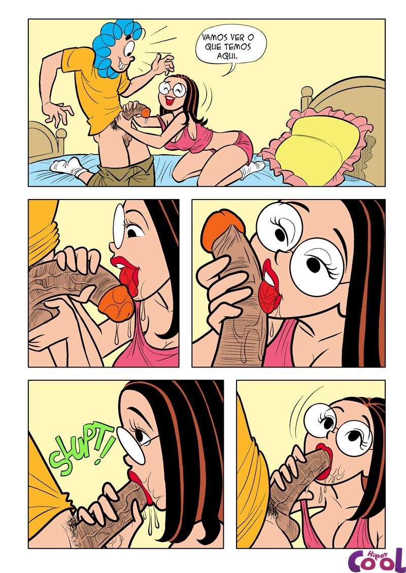 Ajudinha para Pina gozar (portuguese) porn comic picture 3