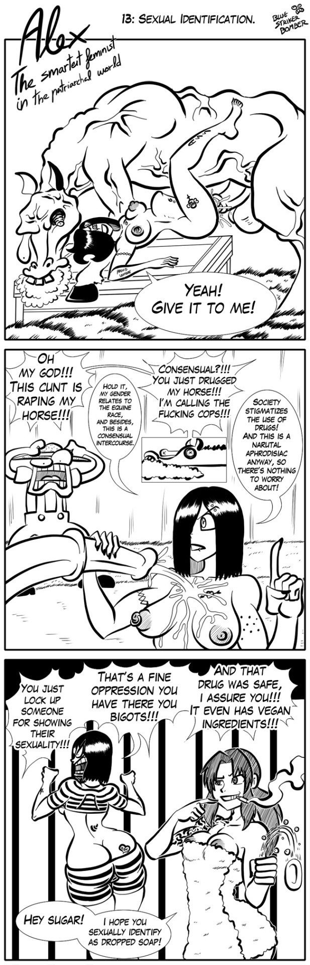 Alex the Smartest Feminist in the Patriarcal World porn comic picture 14