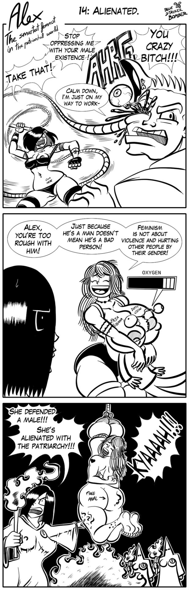 Alex the Smartest Feminist in the Patriarcal World porn comic picture 15