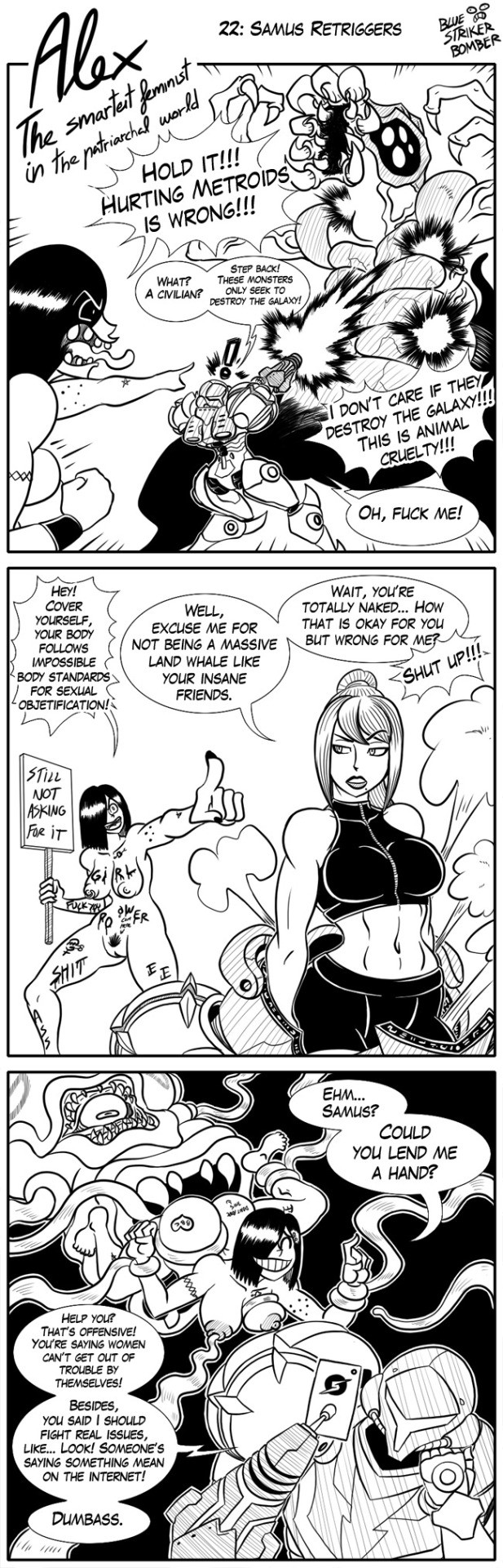 Alex the Smartest Feminist in the Patriarcal World porn comic picture 23